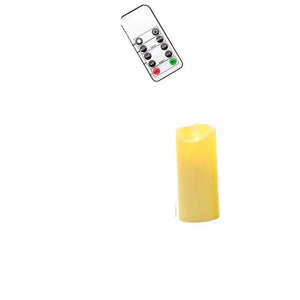 1 or 2 Pieces Remote Control Dancing Flame LED Candles,Battery Operated Flameless-Candles-My Online Wedding Store
