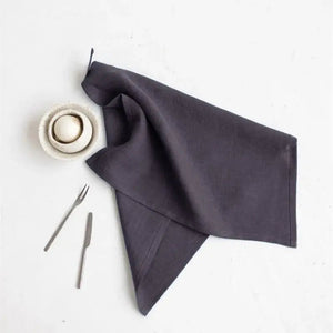 100% French Flax Stonewashed Pure Linen Cloth Napkins-Linen-My Online Wedding Store