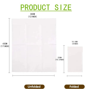 100PCS Long Linen-Feel Dinner Paper Napkins ,30*43cm Disposable Napkins-Linen-My Online Wedding Store