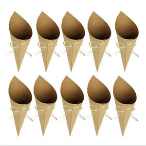100pcs DIY Wedding confetti cones-My Online Wedding Store