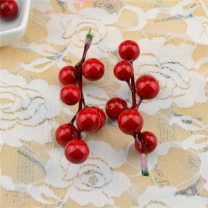 10Pcs Artificial Berry Bacca Bouquet-Berries-My Online Wedding Store