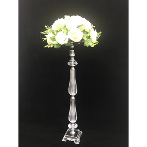 10pcs30cm /60cm /80 cm tall wedding decoration pillars acrylic flower Stand-Candelabra-My Online Wedding Store