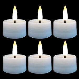 12/6pcs Flashing LED Candles Battery Powered Flickering Flameless Candles-Candles-My Online Wedding Store