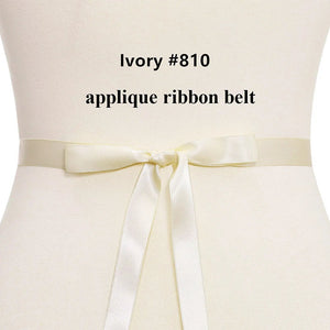 (1PC) Luxury Rhinestones Wedding Dress Belt Silver Crystal Bridal Sash-Wedding Belt-My Online Wedding Store