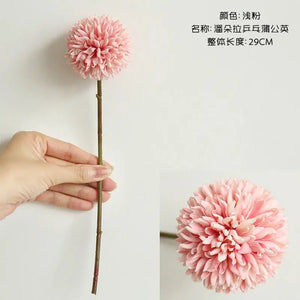 1Pc Artificial Flower Bouquet Dandelion Single Head Thorn Ball-Bouquet-My Online Wedding Store