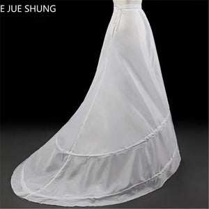 2 hoops A-line Wedding Petticoat Crinoline Slip Underskirt-Bridal Accessories-My Online Wedding Store