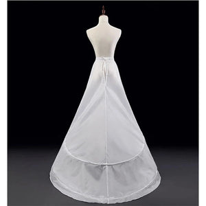 2 hoops A-line Wedding Petticoat Crinoline Slip Underskirt-Bridal Accessories-My Online Wedding Store