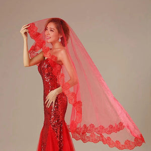 3 Meters or 5 Meters Long One Layer Veil-Bridal Accessories-My Online Wedding Store