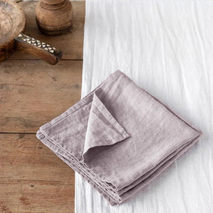 4PCS 40X40CM Pure Linen Napkins Cloths Soft Comfortable Fabric-Linen-My Online Wedding Store