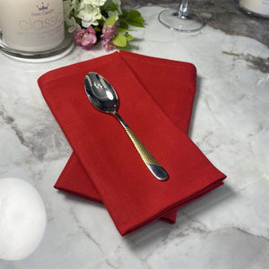 4PCS/SET Linen Wedding Dinner Cloth Napkins 40x40cm Solid Color-Linen-My Online Wedding Store