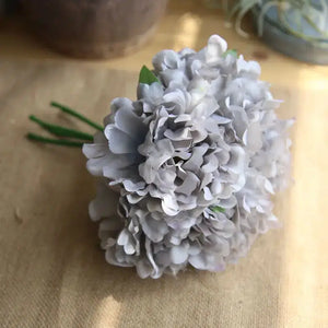 5 PCS Peony Silk Flower-Bouquet-My Online Wedding Store