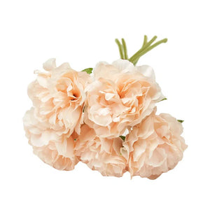 5 pcs Silk Artificial Peony Bouquet-Bouquet-My Online Wedding Store