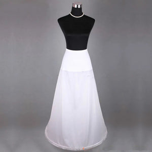 A line One circle hoop Petticoat Underskirt Slip Spandex Stretch Waist-Bridal Accessories-My Online Wedding Store