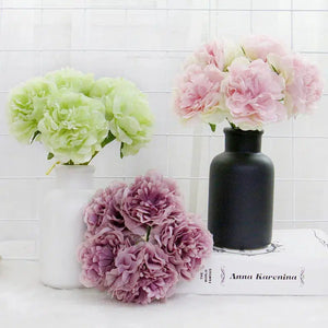 Artificial Flower Silk Peony Wedding Bouquet Decor-Bouquet-My Online Wedding Store