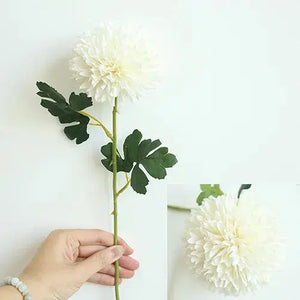 Artificial Flowers Pompom Dandelion Flowers Silk-Bouquet-My Online Wedding Store