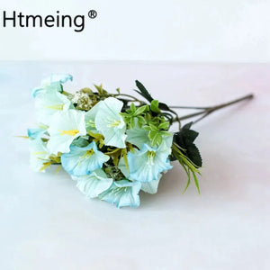 Artificial Morning Glory Flowers Bouquet Bell-Bouquet-My Online Wedding Store