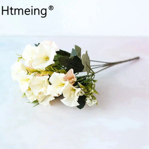 Artificial Morning Glory Flowers Bouquet Bell-Bouquet-My Online Wedding Store