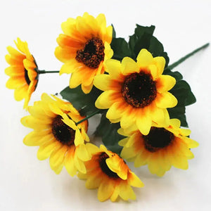 Artificial sunflower beautiful bouquet-My Online Wedding Store