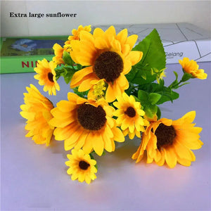 Artificial sunflower beautiful bouquet-My Online Wedding Store