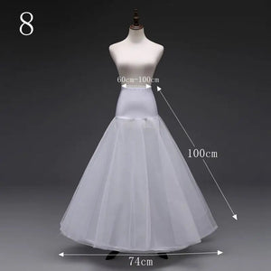 Bridal Wedding Petticoat Hoop Crinoline Prom Underskirt Fancy Skirt Slip-Bridal Accessories-My Online Wedding Store