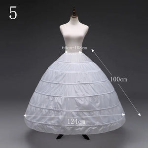 Bridal Wedding Petticoat Hoop Crinoline Prom Underskirt Fancy Skirt Slip-Bridal Accessories-My Online Wedding Store