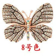 Butterfly Brooch Wedding Crystal Rhinestone-My Online Wedding Store