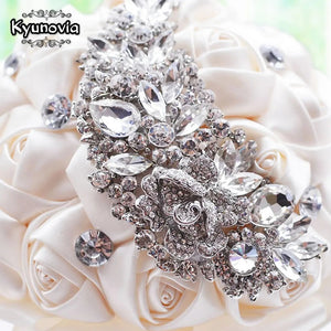 Crystal Wedding Bouquet Brooch bouquet wedding accessories-Bouquet-My Online Wedding Store