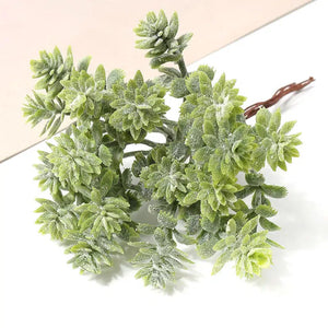 Green Artificial Plant Mini Bouquet Succulent-Home & Garden > Artificial Plants > Succulent-My Online Wedding Store