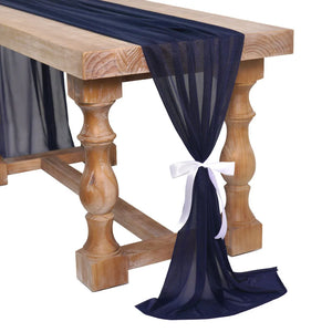 Table Runner Luxury Sheer for Rustic Boho Wedding