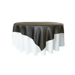Solid Square Satin Tablecloth