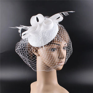Headpiece Mesh Fascinator-Fascinators-My Online Wedding Store