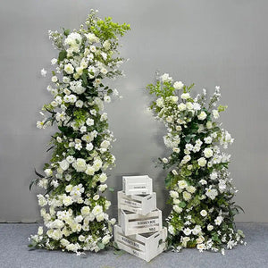 Luxury Colorful 5D Wedding Backdrop Floral Arrangement Arch-Floral Arrangements-My Online Wedding Store