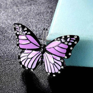 Luxury Enamel Butterfly brooch pins-My Online Wedding Store