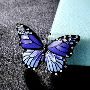 Luxury Enamel Butterfly brooch pins-My Online Wedding Store