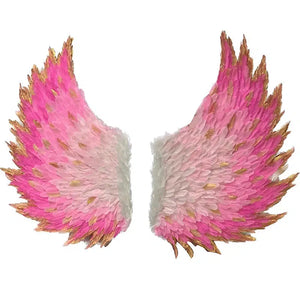 Ostrich Feather Angel Wings Amazing photography props-Backdrops-My Online Wedding Store