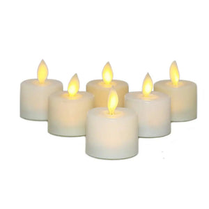 Pack of 3 Led Flameless Candles for Fireplace Candelabra-Candles-My Online Wedding Store