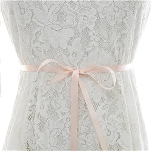 Pearl & Rhinestones Bridal Belt Rose Gold Crystal Wedding Sash Belt-Wedding Belt-My Online Wedding Store