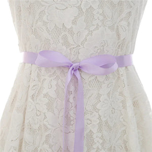 Pearls Wedding Belt Crystal Bridal Belt Sliver Rhinestones satin Bridal Sash-Wedding Belt-My Online Wedding Store