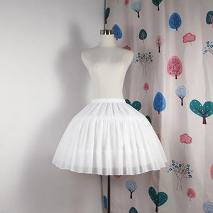 Petticoat Ball Gown Underskirt Short Dress Cosplay Petticoat Chiffon Two Bones-Bridal Accessories-My Online Wedding Store