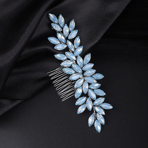 Rhinestones Hair Accessories Bridal Hair Comb Fascinator-Fascinators-My Online Wedding Store
