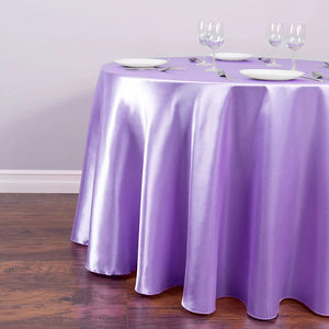 Round Satin Tablecloths-Linen-My Online Wedding Store
