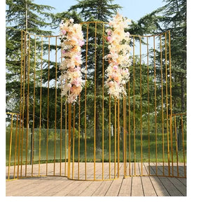 1pcs 3pcs 5pcs Arch Metal Flower Stand Frame Wedding Background