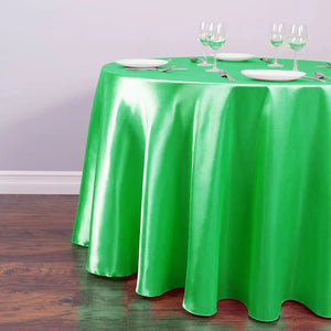 Satin Round Tablecloths-Linen-My Online Wedding Store