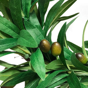 1.85m Olive Green Leaf Artificial Plant Vine Garland