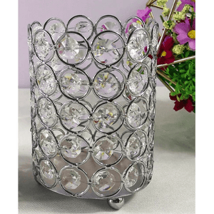 Crystal Candle Holder Silver /Gold Candlestick Candle
