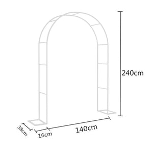 Garden Arch Wedding Trellis Arbour Arches Heavy Duty