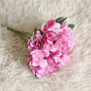 Silk Hydrangea Artificial Flower Hydrangea Flower Blue-Bouquet-My Online Wedding Store