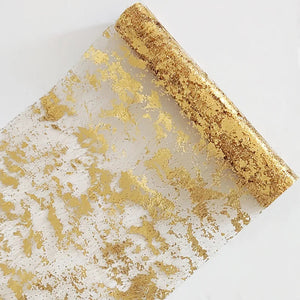 Sparkle Metallic Gold Thin Table Runners Silver/Gold Sequin Glitter-Linen-My Online Wedding Store