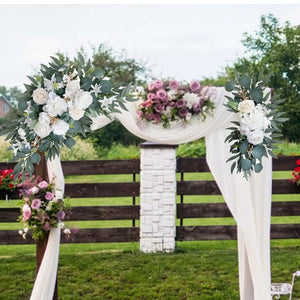 Wedding Arch Flowers Arrangement Wedding Rose Rustic-Floral Arrangements-My Online Wedding Store