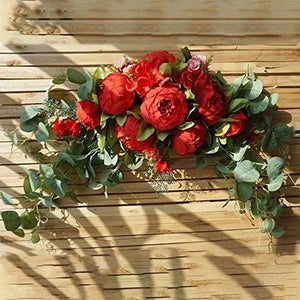 Wedding Arch Flowers Artificial Silk Flowers Swag-Floral Arrangements-My Online Wedding Store